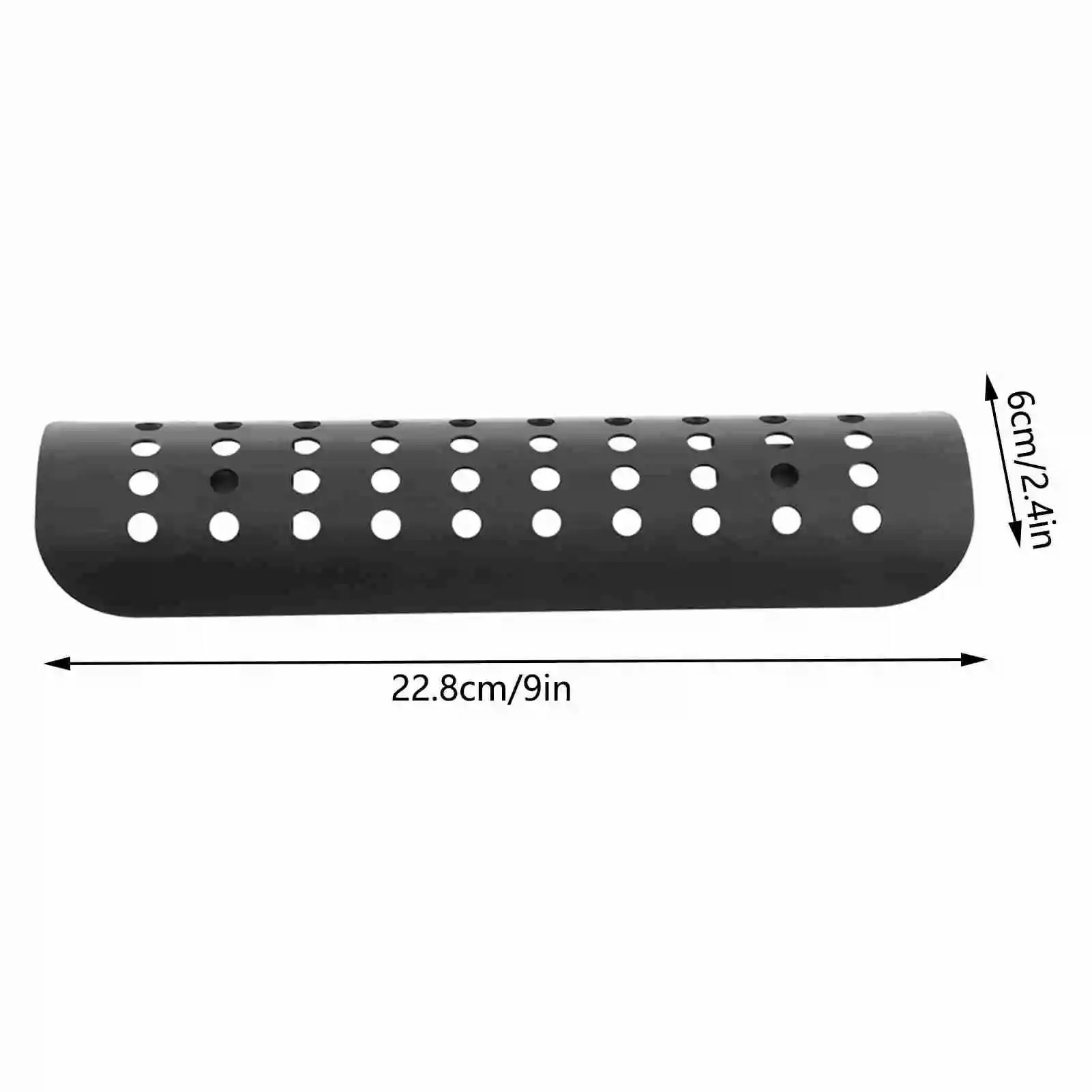 Universal Motorcycle Hole Heat shield Straight Exhaust Pipe Cover