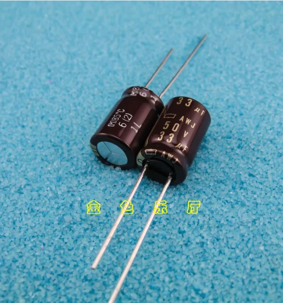 20pcs/lot Original Japanese NIPPON AWJ 50V 33UF 10X16mm audio aluminum electrolytic capacitor free shipping