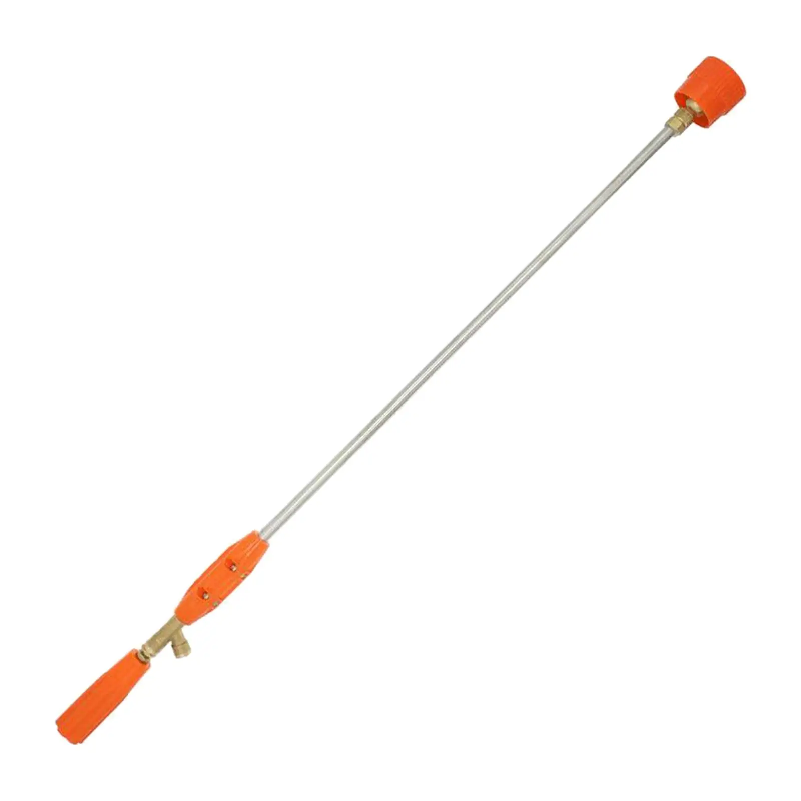 High Pressure Garden Lance Sprayer Adjustable Bend Head Stainless Steel Watering Rod for Patio Villas Greenhouse Plants