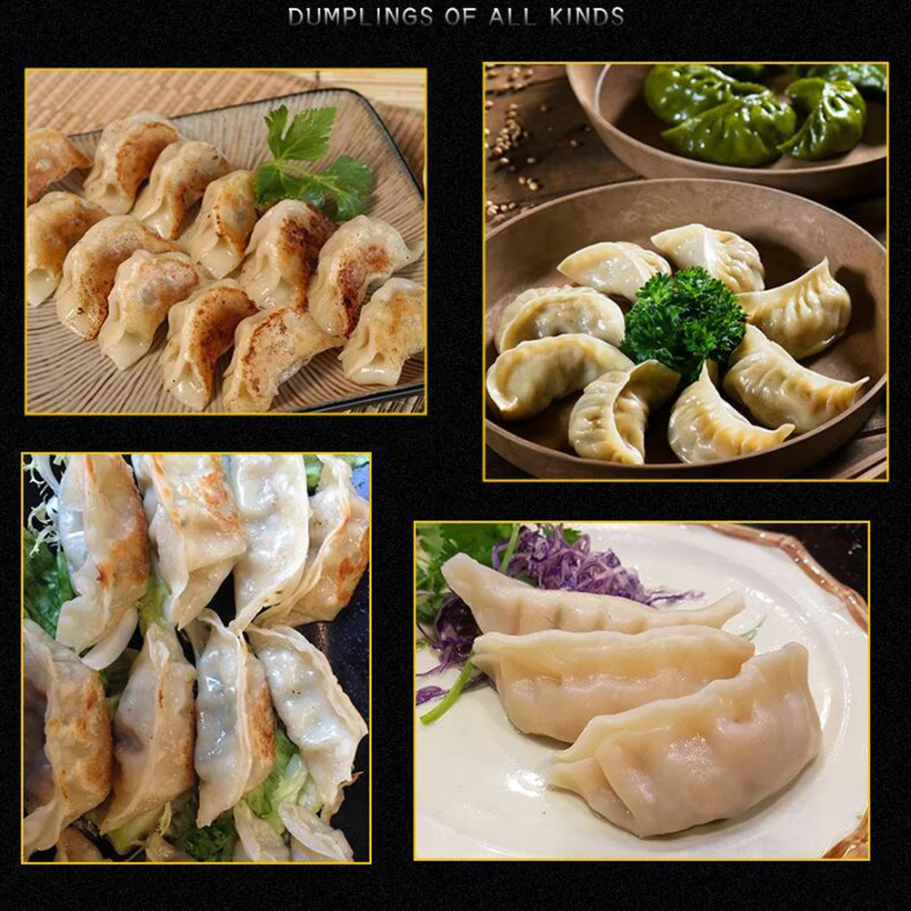 

Stainless Steel Dumpling Mold Crimped Design Seals Tight Dough Press Tool For Home Kitchen Restaurant Use