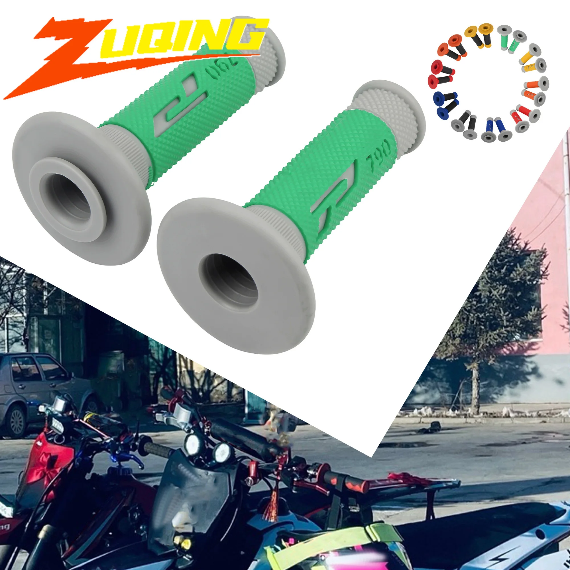 

Универсальные 7/8 ''22 мм мотоциклетные ручки для KTM HUSQVARNA GASGAS Benelli Honda Suzuki Dirt Pit Bike аксессуары