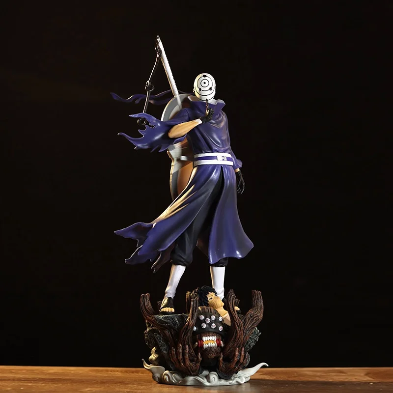 Bandai GK Naruto Giant Wave Ah Fei with a soil figure Xiao Organization Uchiba Animation Peripheral Model Gift