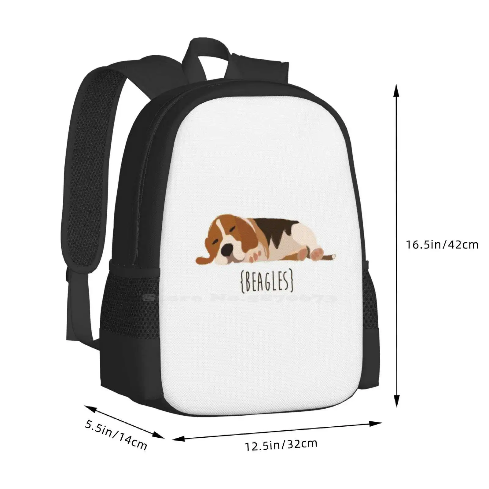 Neuankömmlinge Unisex Taschen Studenten tasche Rucksack Hunde Tiere Haustier adrette Spaß Liebe Rasse verspielte mans bester Freund girly liebenswert