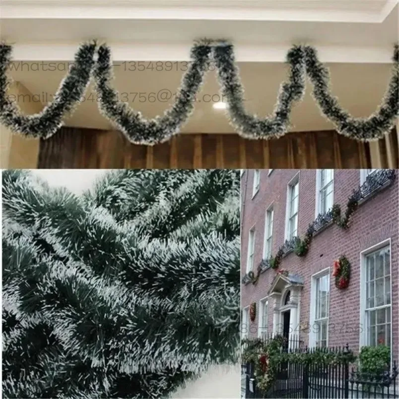 2M Christmas Eve Decoration Bar Tops Ribbon Garland Chr