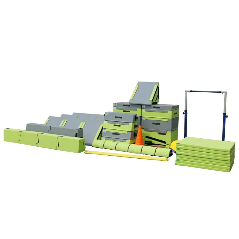 

Kindergarten sensory integration training sports equipment four-section jump box youth parkour physical fitness physical fitness