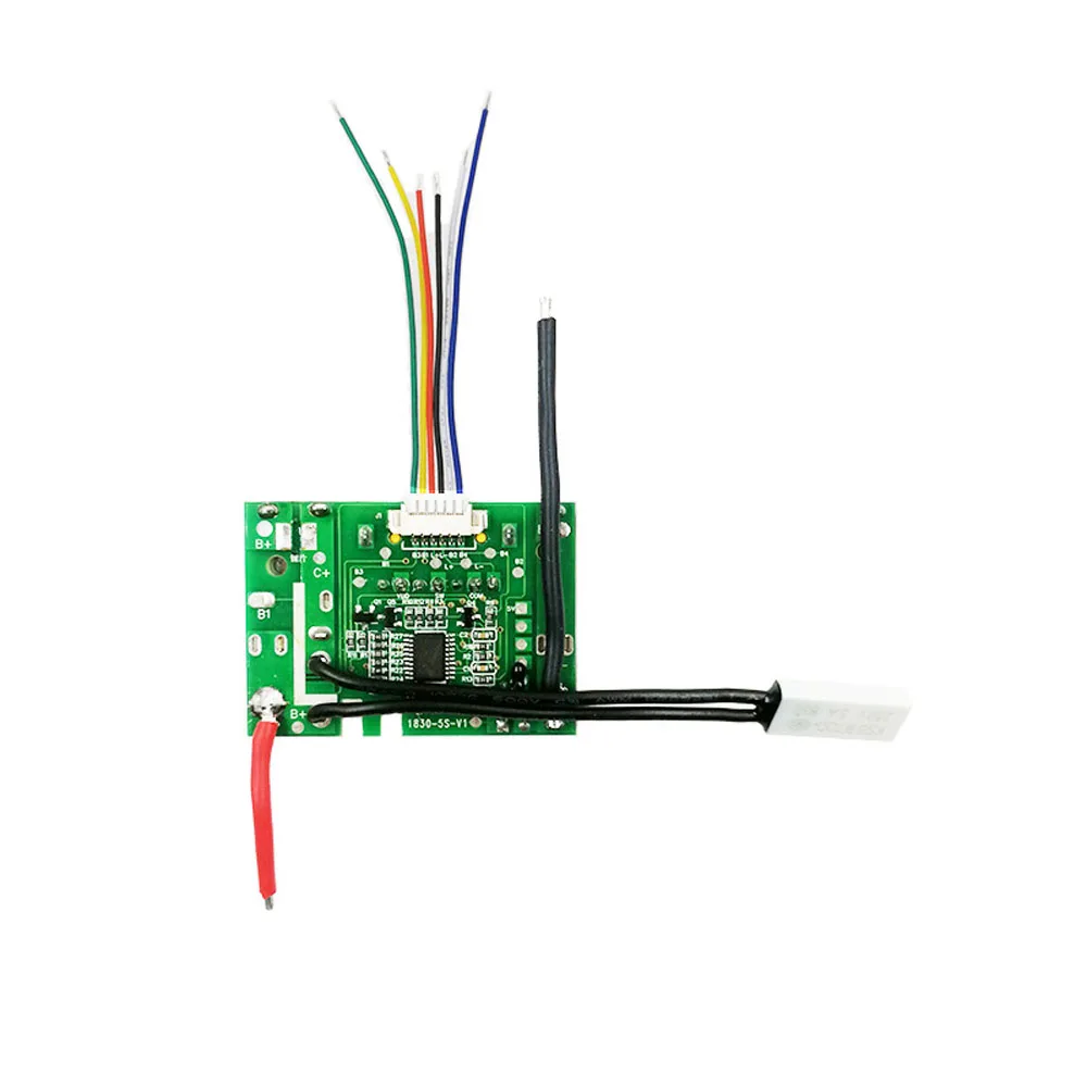 18v 1.5ah 3ah 6ah 9ah bateria de lítio ferramenta elétrica proteção de carregamento placa circuito led para makita bl1830 bl1815