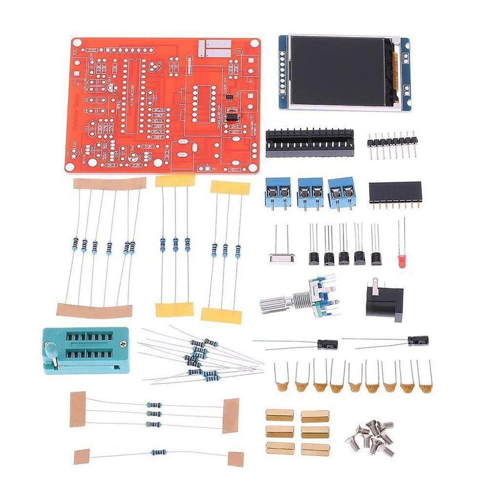 GM328 LCD Transistor Tester DIY Kit Diode Triode Capacitance LCR ESR Meter Module-AA26