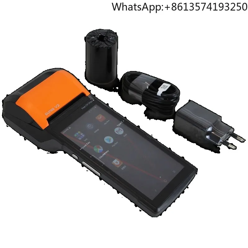 

【Best-selling】V2 V2S Portable All in One Pos System Handle Epos Billing Point of Sale Cash Machines with Printer