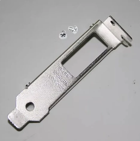 IO I/O Shield Back Plate for Intel I350-t2 E1G42HT 7MKH5 1GB Network Card Baffle Bezel  5PCS
