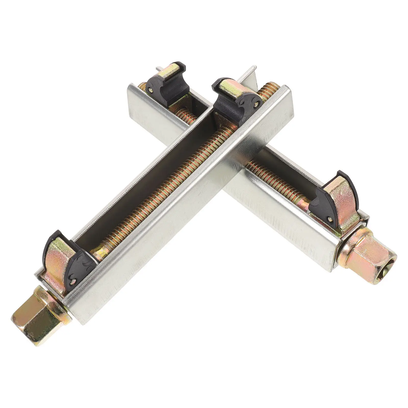 

2Pcs Motorcycle Coil Spring Compressor Tool Heavy Duty Absorber Spring Clamp for Fork Suspension Repair Professional