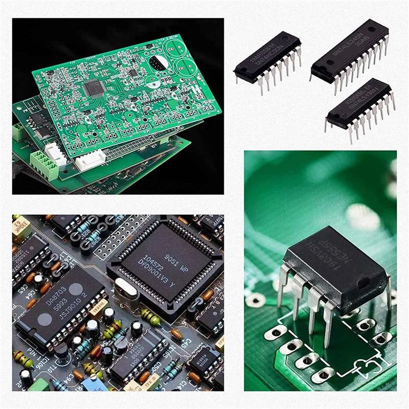 B63B-160Pcs(80Pcs 74Hcxx+80Pcs 74Lsxx) Serie Kit surtido de circuitos integrados lógicos Chip integrado digital