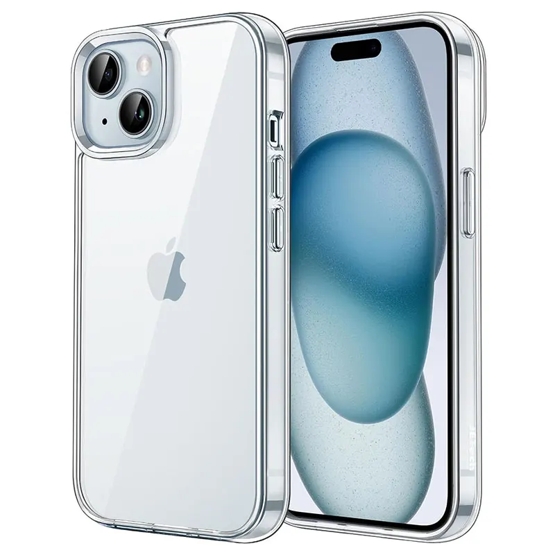 Transparent Phone Case For iPhone 11 12 13 14 15 Pro Max Soft TPU Silicone For iPhone X XS Max XR 8 7 Plus Back Cover Clear Case