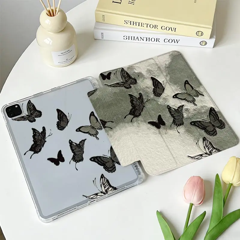Multi‑Angle Stand Tri‑Fold TPU Soft Shell For Redmi Pad SE 11 Xiaomi Pad 5/5Pro 6/6Pro 11 inch Xiaomi Pad 7/7Pro 8/8Pro 11.2
