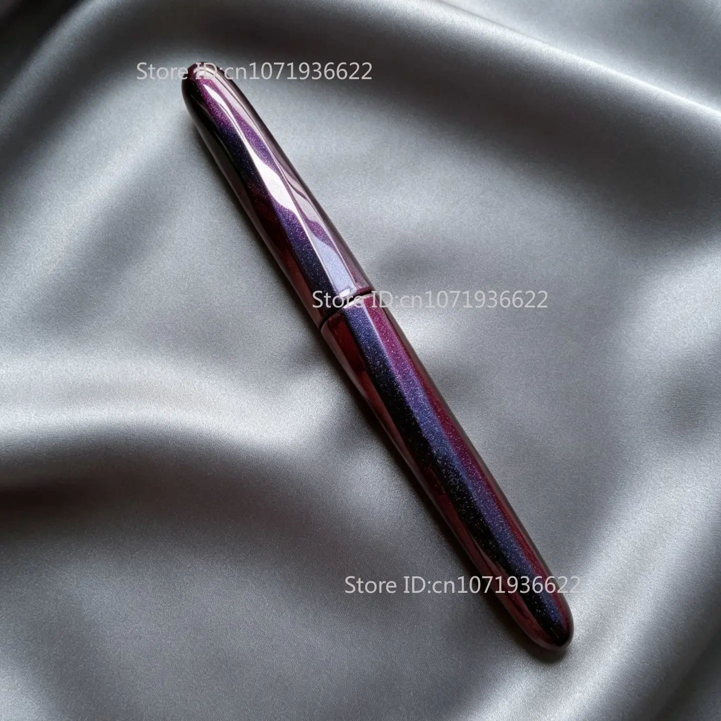 SELMY Twisted Ten Corners Handmade Urushi Lacquered Cumberland Ebonite Hard Rubber BOCK F Nib Fountain Pen Business Writing Gift