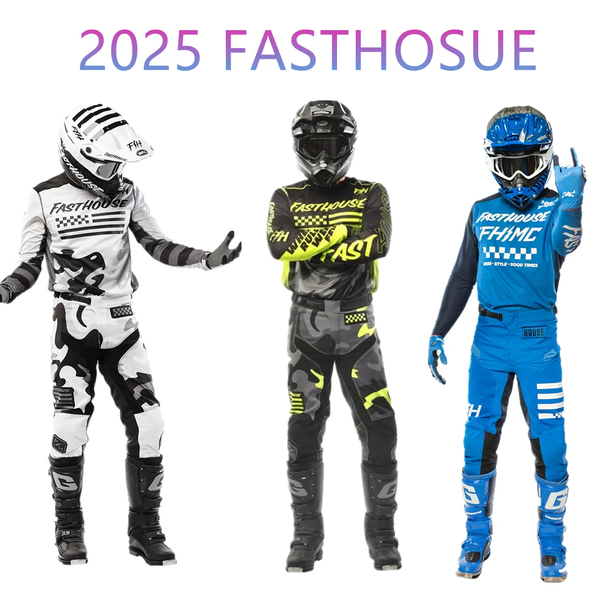 2023 fh MX Pants And Jersey Motocross Jersey Set Motocross Racing Suit Motorcycle Dirt Bike Off Road Gear Set