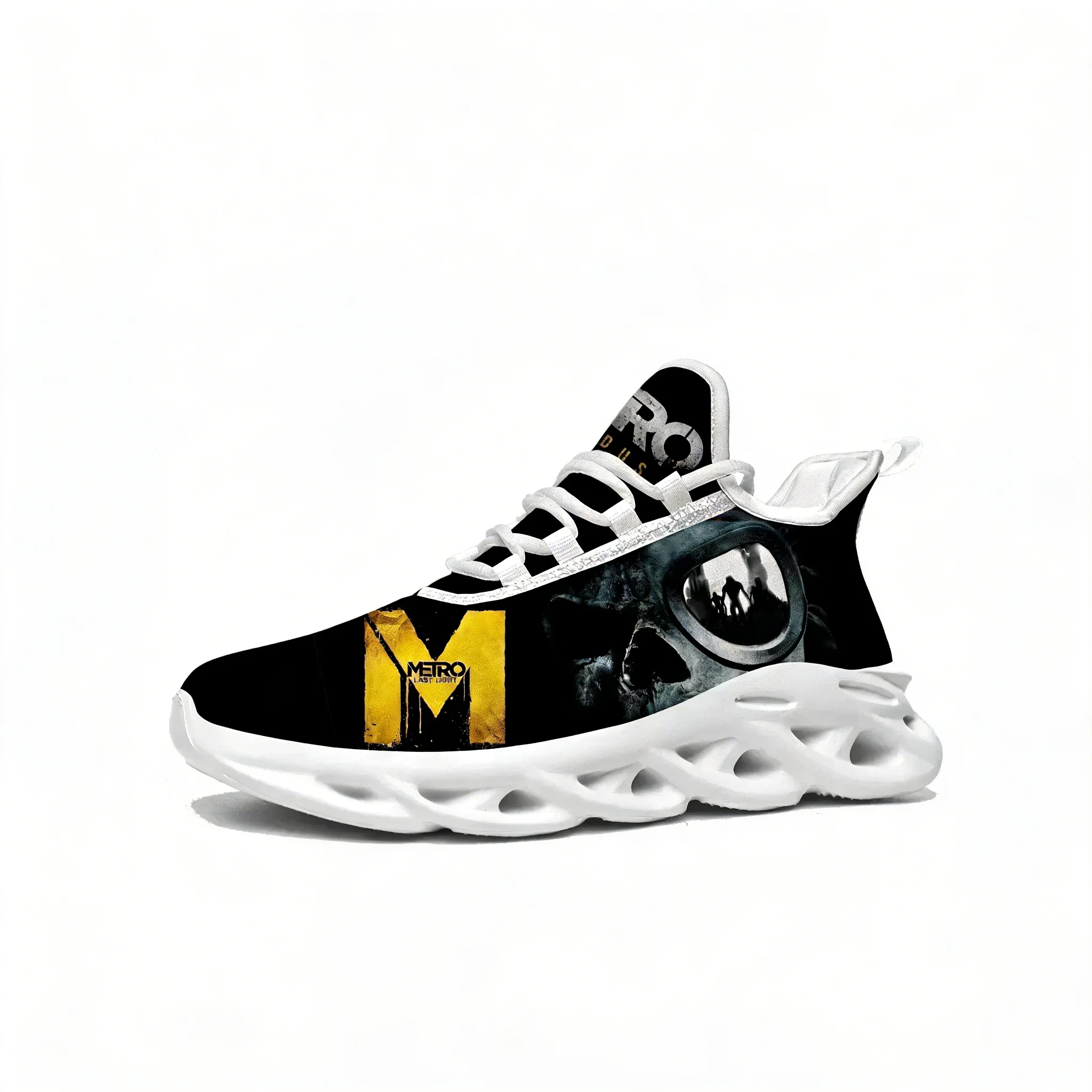 

Metro Exodus Sneakers Cartoon Game Mens Womens Sports Running Shoes Fashion Custom Built Lace Up Shoes