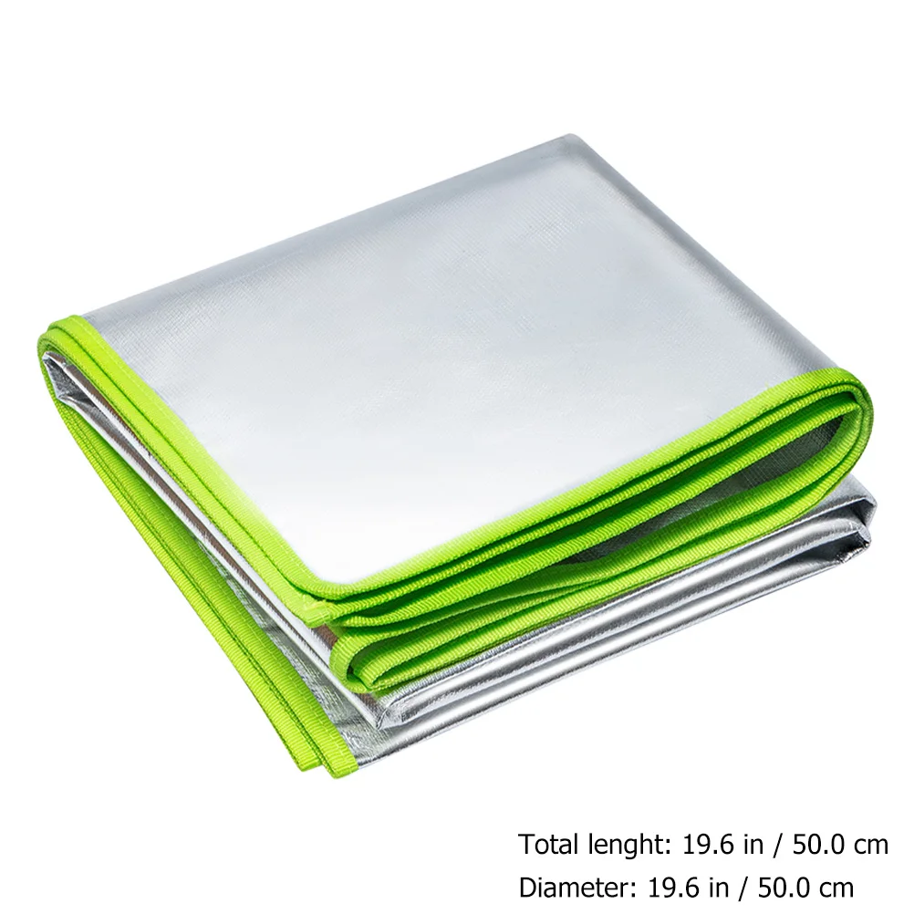 

Fireproof Blanket Foldable Lightweight Durable Kitchen Fireplace Grill Car Camping Barbecue Insulation Pad Flame Retardant