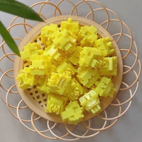 OUTEMU Pear Switch HP Tactile Light Pressure Sound Stones 5pins 35g Hot Swap Mechanical Keyboard Switches For Word Coding Games