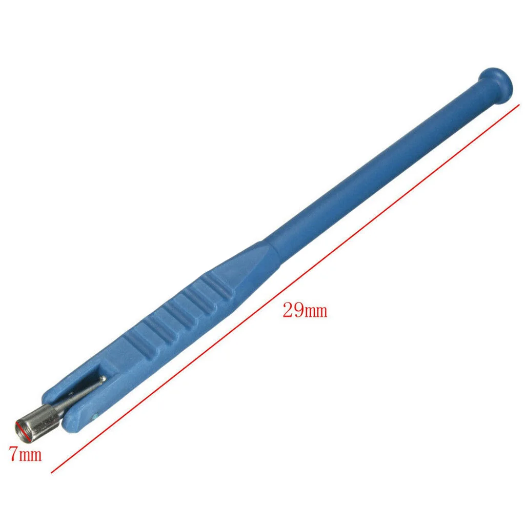 Пластиковый металлический съемник клапанов для шин, аксессуары для грузовиков, автоматический встроенный ручной установочный инструмент, сменный ремонтный набор