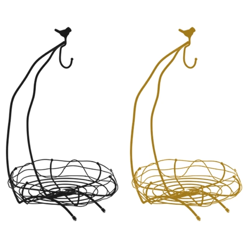 

Contemporary Iron Fruit Basket Delicate Metal Fruit Storage Basket for Enhancing Nordic Inspired Kitchen Space