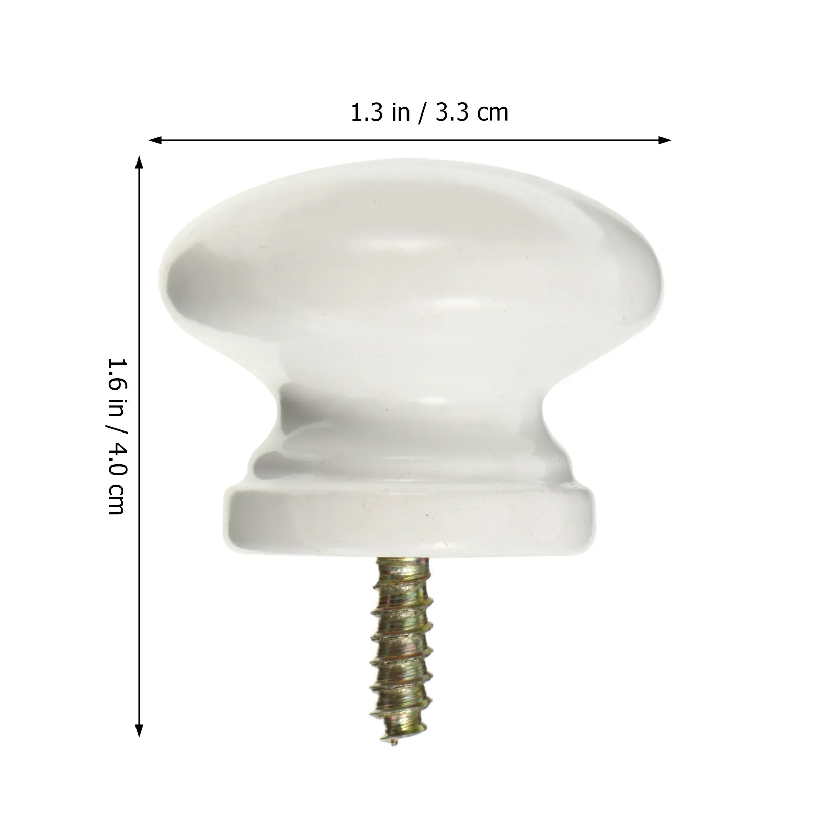 Round Door Handle Cabinet Knob Wardrobe Handle Wood Cabinet Knob Durable Door Knob