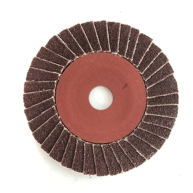 1pcs 4inch 100x16mm Flap Disc Wheel Grinding Sanding Disc 36-layer For Metal Rust Removal Cast Cleaning Grinding Tool