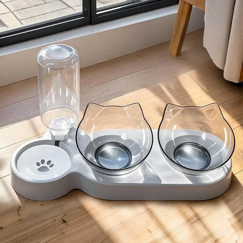 Кормушка для кошек 3 в 1