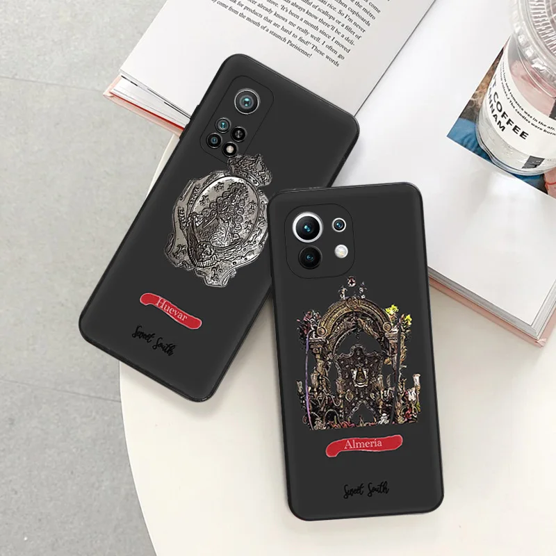 Phone Case for Redmi Note 11 Pro A1 A2 A3 X K40 K50 K60 Xiaomi 11T 14 CC9 C61 Virgin Mary Jesus Church Soft Black Silicone Cover