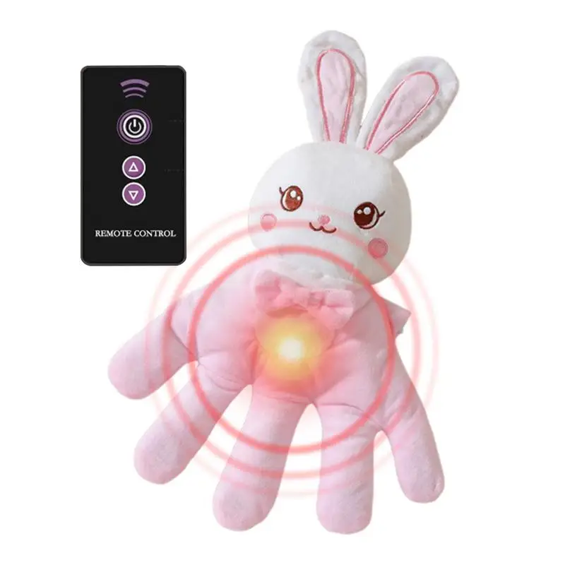 

Kid Soothing Hand Pillow Cute Cartoon Toddler Startle Prevention Pillow Remote Control Toddler Sleeping Aid Palm Simulation Of