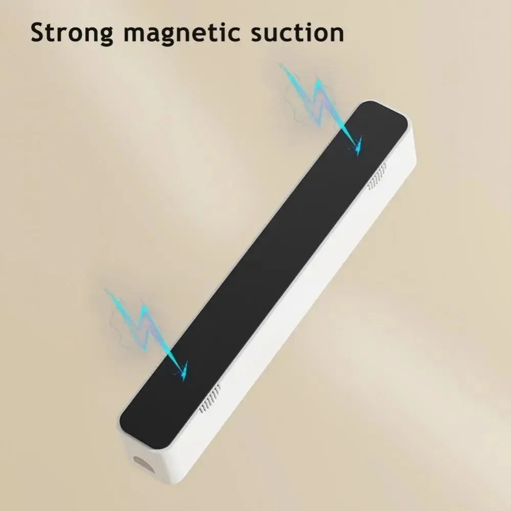 Sliding Magnetic Suction Plastic Wrap Cutter Wall Mounted Space Saving Aluminum Foil Dispenser Simple Operation