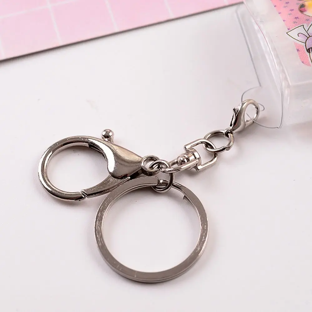 Pendant Binder Pocket Storage Book Pictures Storage Card Bag Collection Card Holder Photo Album Keychain Card Book Keyring