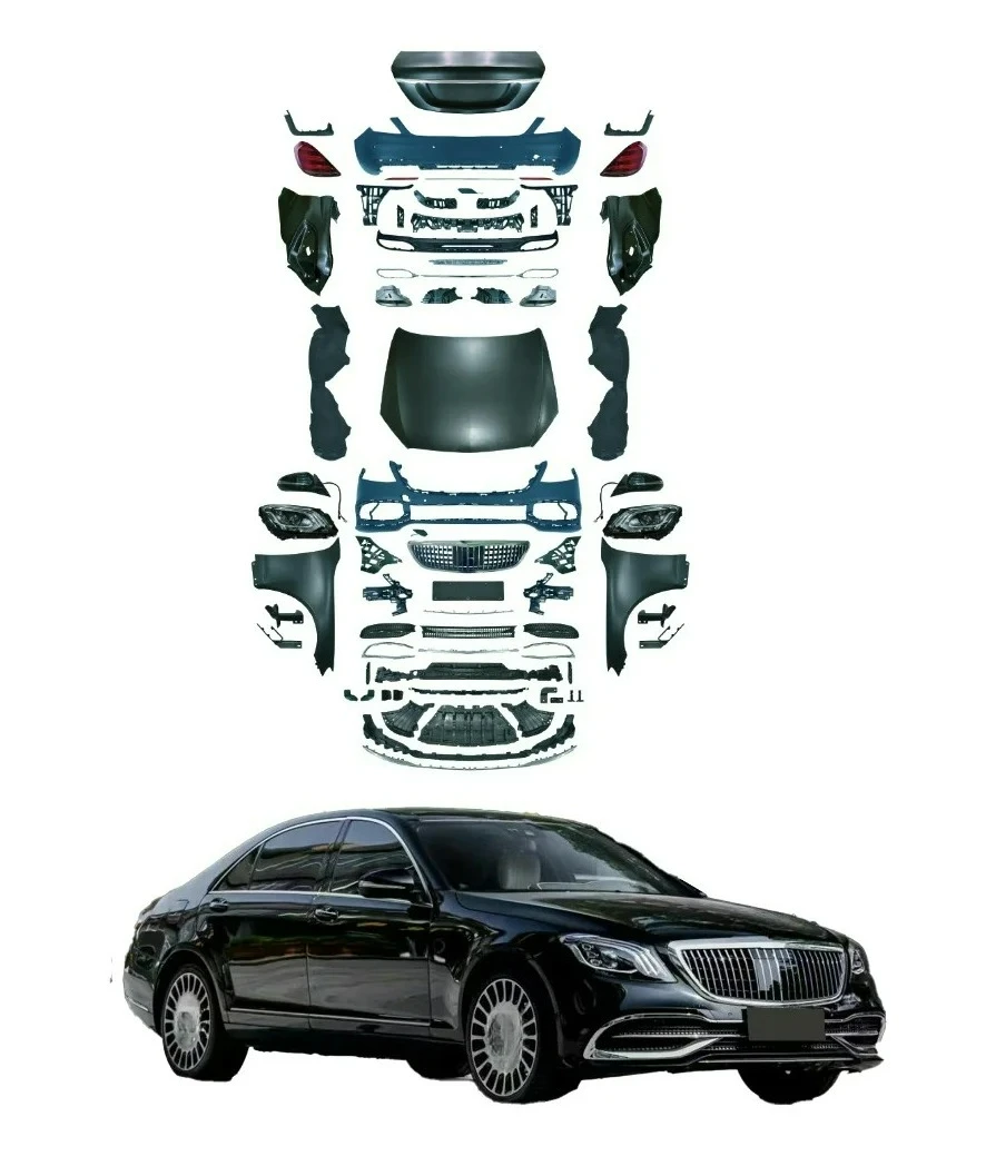

Elegance-Enhanced ForMercedesBenz W221 To W222 Maybach Style ABS Body Kit