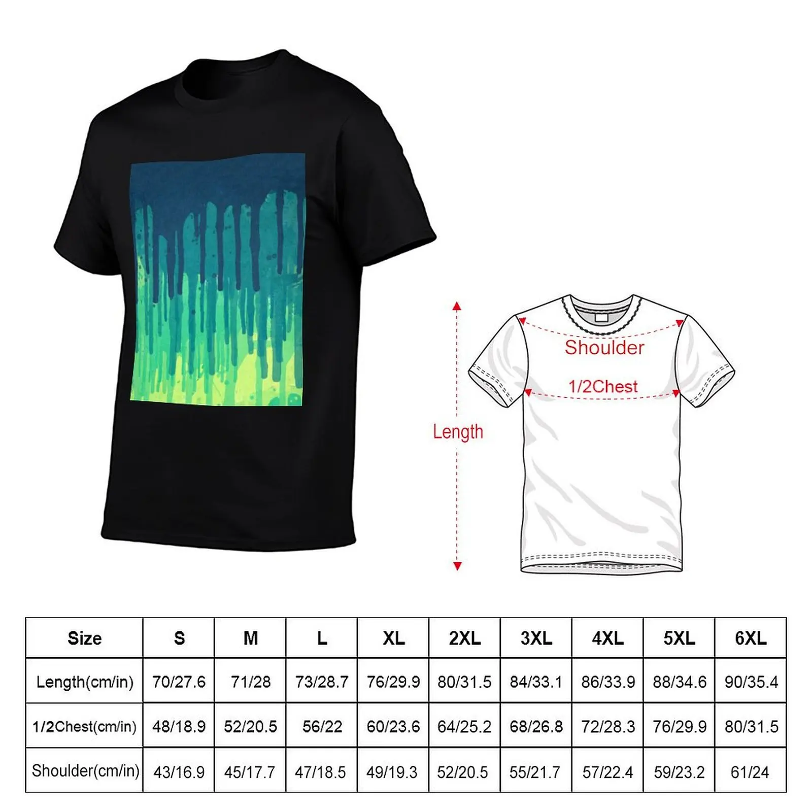 Green Grunge Color Splatter Graffiti Backstreet Wall Background T-Shirt graphic shirts boys animal print men t shirt