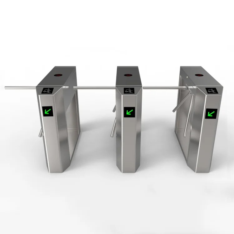 Factory Price High Security Access Control Bi-Direction Tripod Fingerprint Turnstile