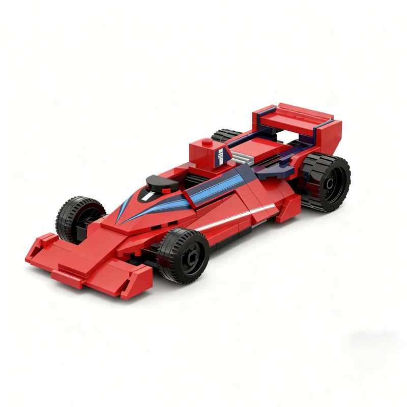 Speed Racing Car Model MOC Building Bricks BT46B Formula Racing Modular Technology Children Holiday Gifts Assemble Toys Suit