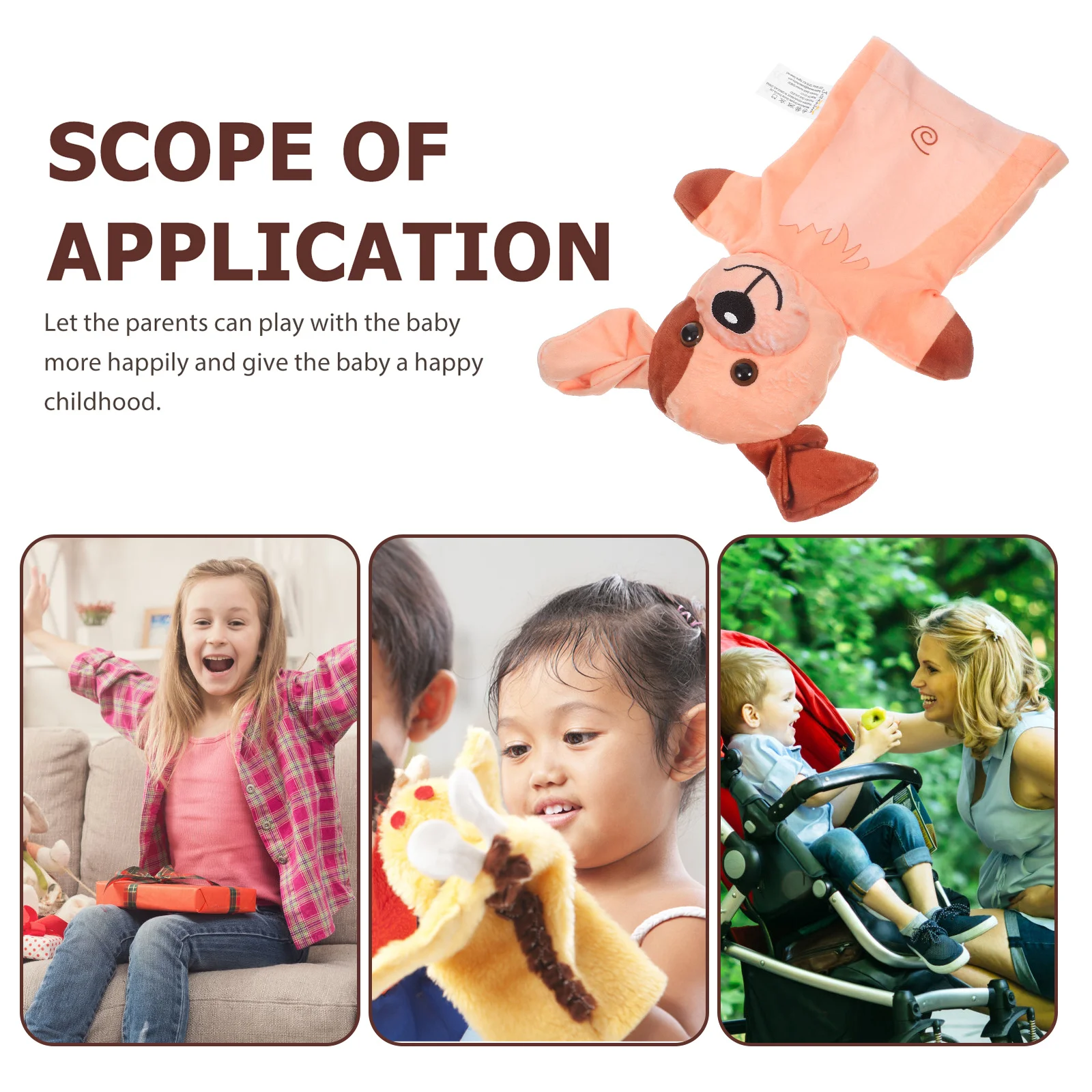 Klaslokaal Marionetbenodigdheden Boerderijdieren Speelgoed Cartoon Dieren Vingerpoppetjes Hand Baby