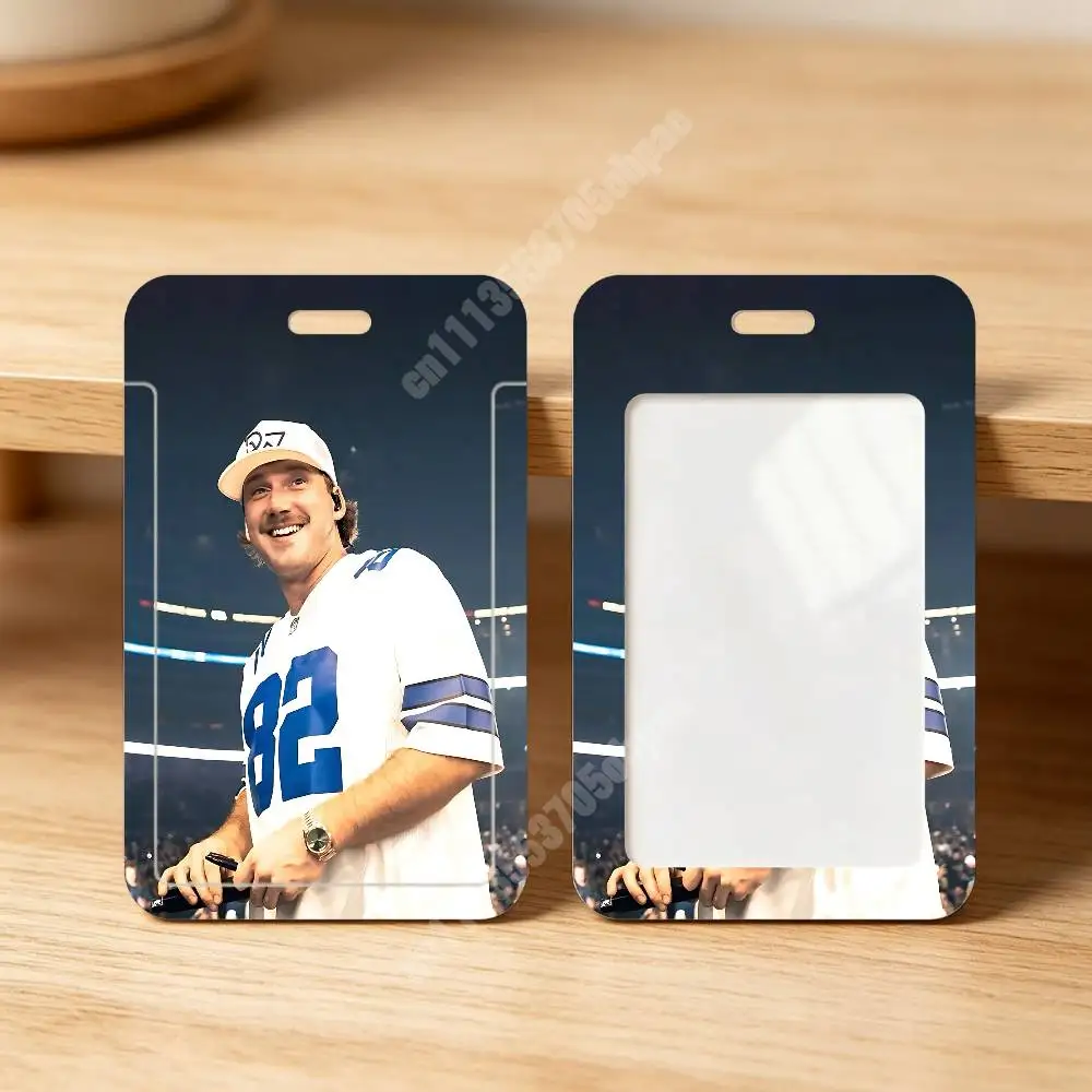M-Morgan I'm Still The Problem Wallen-S Plastic Card Holder Student ID Card Clear Transparent Business Office Supplies