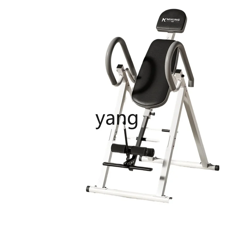 Yjq Inversion Table Household Upside down Fitness Equipment Lumbar Stretching Tractor Multifunctional Upside down