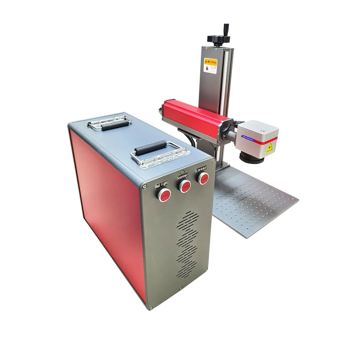 Desktop 2.5D Fiber Laser Marking  Portable Equipment for Deep Metal Engraving and Pattern Carving