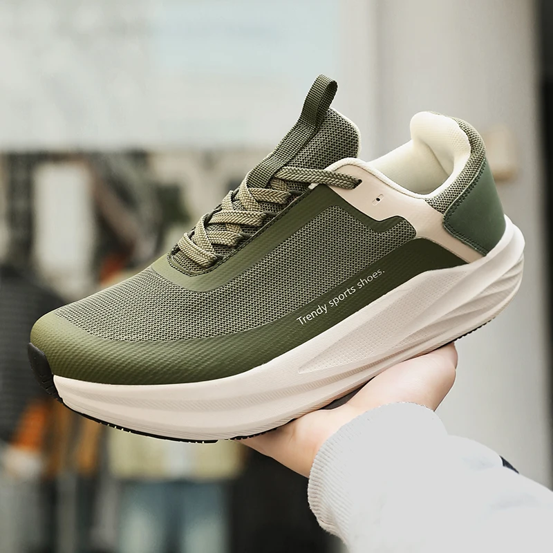 Men Versatile Casual Sports Sneakers Smooth PU Leather Upper Simple Clean Lines Sole Comfort Daily Urban Walking Travel Footwear