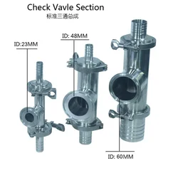 High-quality Three-way Check Valve Assembly for Liquid Filling Machines
