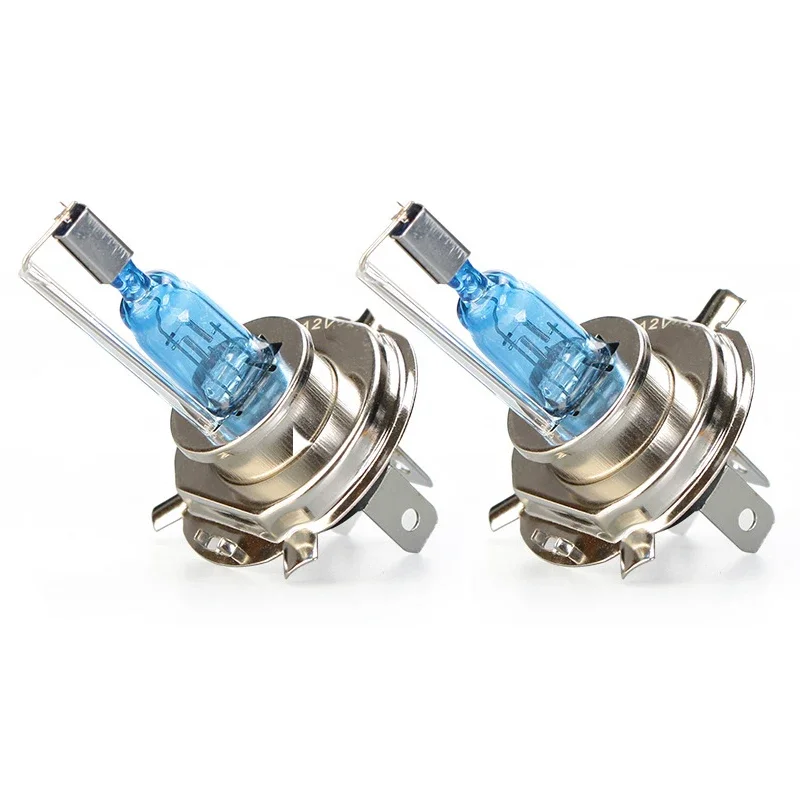 

2 шт., автомобильные галогенные лампы 55 Вт H4 H7 H11 H1 9005 9006 HB3 HB4 5500 к