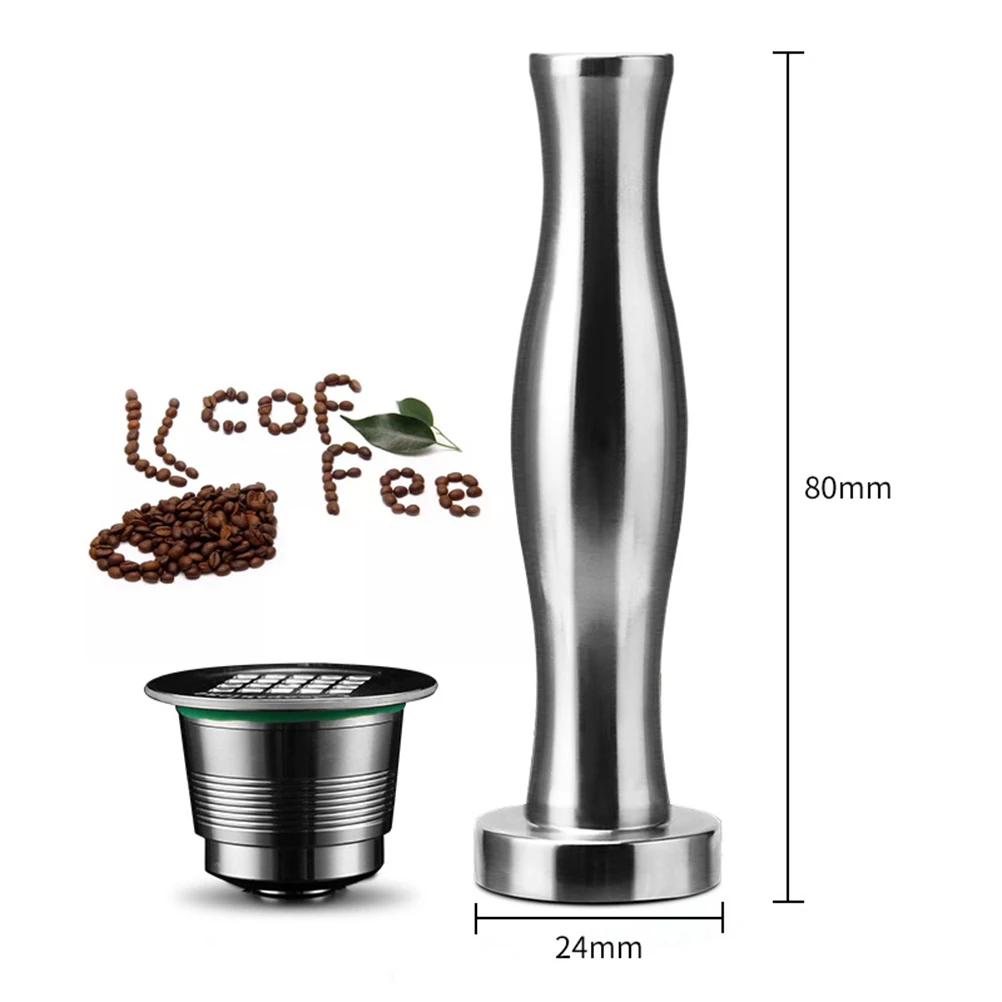 

Stainless Steel Tamper Handmade Coffee Pressed Powder Hammer Espresso Maker Cafe Tools Machine Accessories