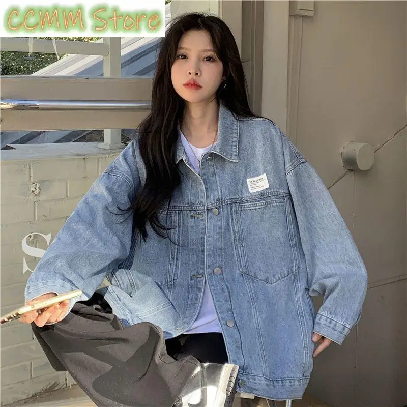 New Temperament Design Women's Denim Jacket Fashion Female Coat Elegant Korean Comfortable Joker Ladies Outerwer Tops