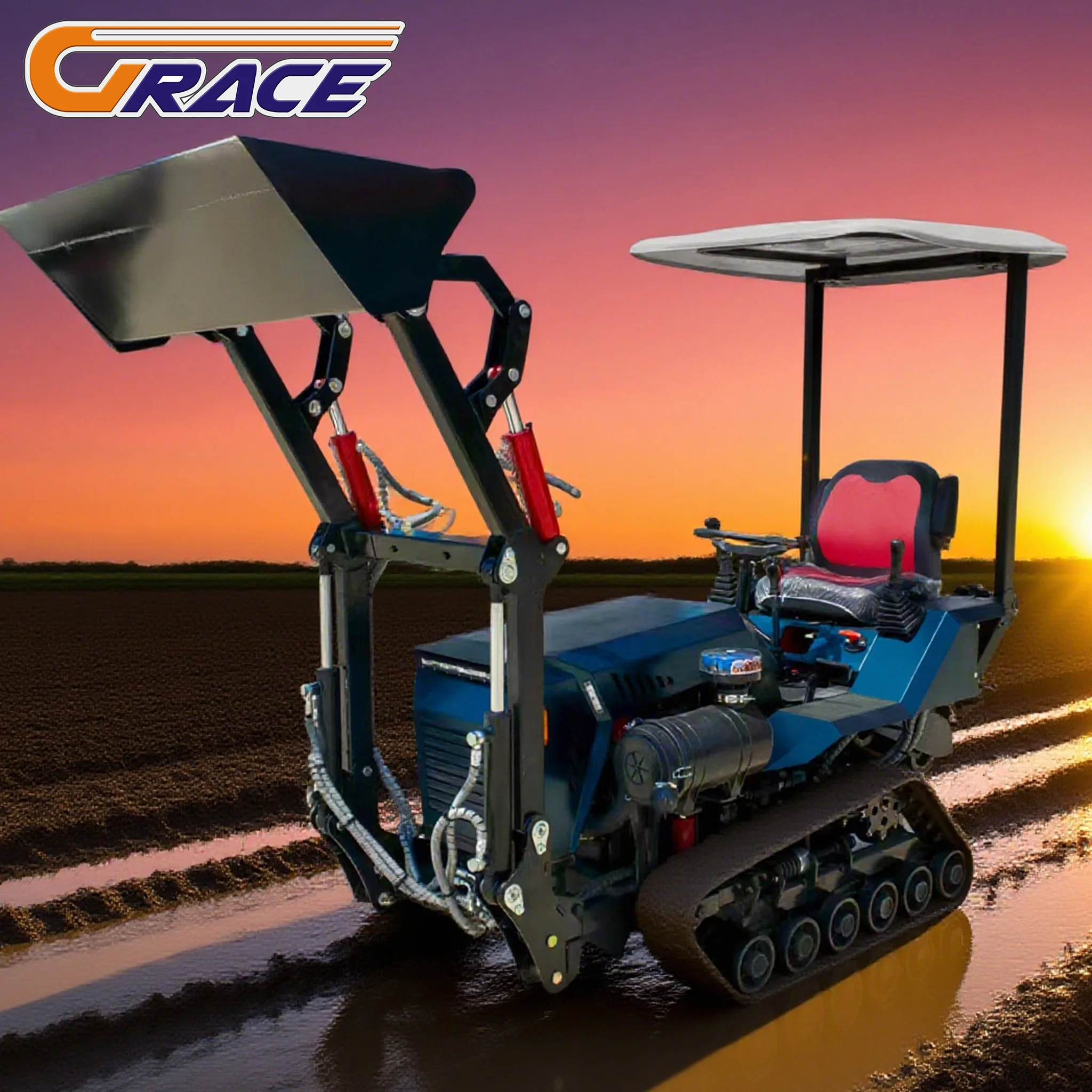 الصين حفارة صغيرة حفارة هيدروليكية صغيرة Ce Epa Euro 5 حفارات المحرك حقيبة صغيرة مع جرار زاحف للبيع #2