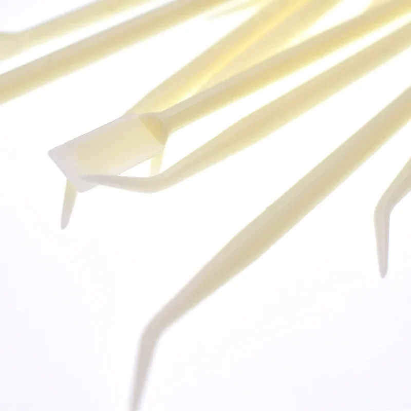 10 قطعة 2 طريقة البلاستيك وهمية رمش تجعيد عصا أداة الرموش الصناعية الملقط مع ملعقة الغراء الساخن رمش رفع أدوات