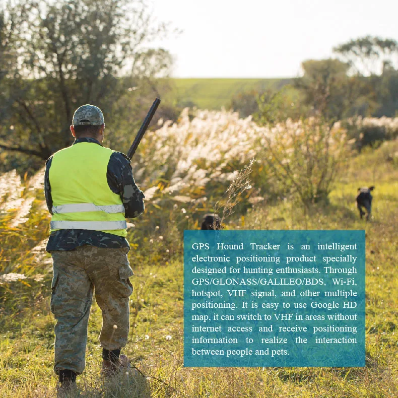 Hot Sell Waterproof Hunting Gps Dog Tracker Beeper Collars Hound Tracking System