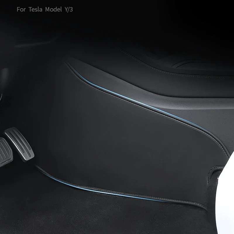 

Side Defense Kick Pad For Tesla Model 3 Y 2017-2023 Car Central Control Protective Foot Pad Interior Accessories