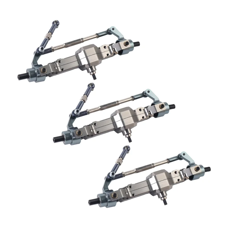 

Металлический передний и задний мостовой редуктор A63T-3X для радиоуправляемых грузовиков WPL C14 C24 C34 C44 B14 B24 1/16, запчасти и аксессуары для тюнинга