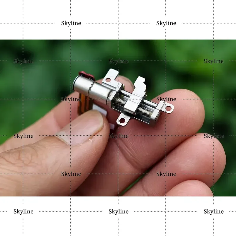 Precision Miniature 5mm Planetary Reduction Stepper Motor All Metal Gear Lift Slide Stepper Motor